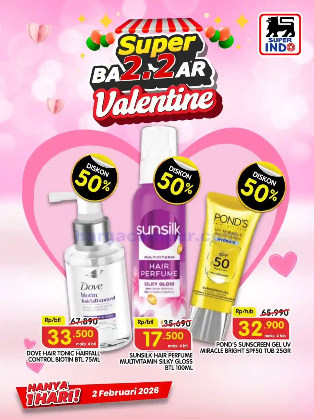 Promo Superindo Double Date 2.2 Diskon Hingga 50% 2 Promo Superindo Double Date 2.2 Diskon Hingga 50 2 1