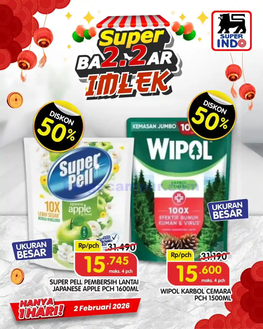 Promo Superindo Double Date 2.2 Diskon Hingga 50% 3 Promo Superindo Double Date 2.2 Diskon Hingga 50 3 1