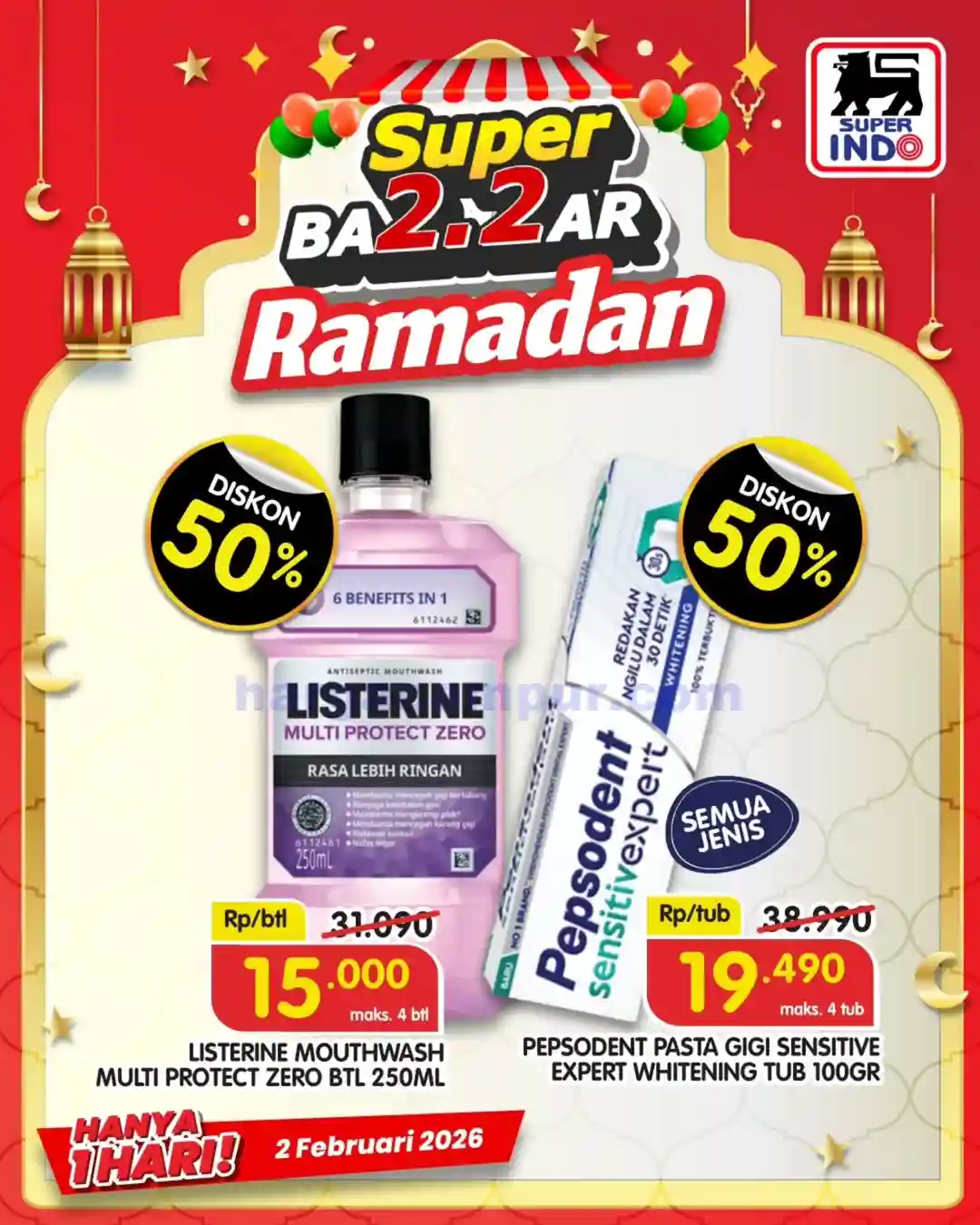 Promo Superindo Double Date 2.2 Diskon Hingga 50% 7 Promo Superindo Double Date 2.2 Diskon Hingga 50 7 1