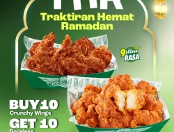 Promo Wingstop THR Traktiran Hemat Ramadan Beli 10 Gratis 10