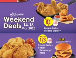 Promo AW Weekend Deals Terbaru 14 – 16 Maret 2025