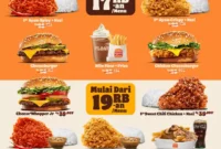 Promo Burger King April Hebat Harga Spesial Mulai 17 Ribu