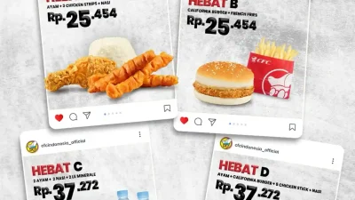 Promo CFC Paket Hebat Diskon Hingga 50% Setiap Hari