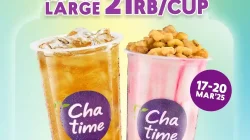 Promo Chatime THR Traktiran Hari Raya Large Cup 21 Ribu