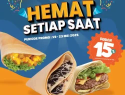Promo Dcrepes Hemat Setiap Saat Diskon Hingga 15%