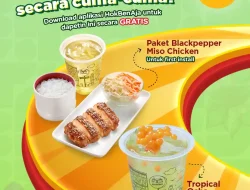 Promo Hokben Gratis Paket Blackpepper Miso Chicken Pakai Aplikasi