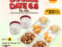 Promo Hokben Spesial 6.6 Paket Menu Harga Mulai 30 Ribuan
