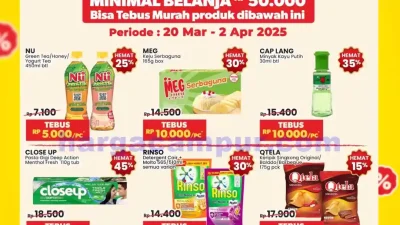 Promo Indomaret Harga Heboh Periode 19 – 25 Maret 2025