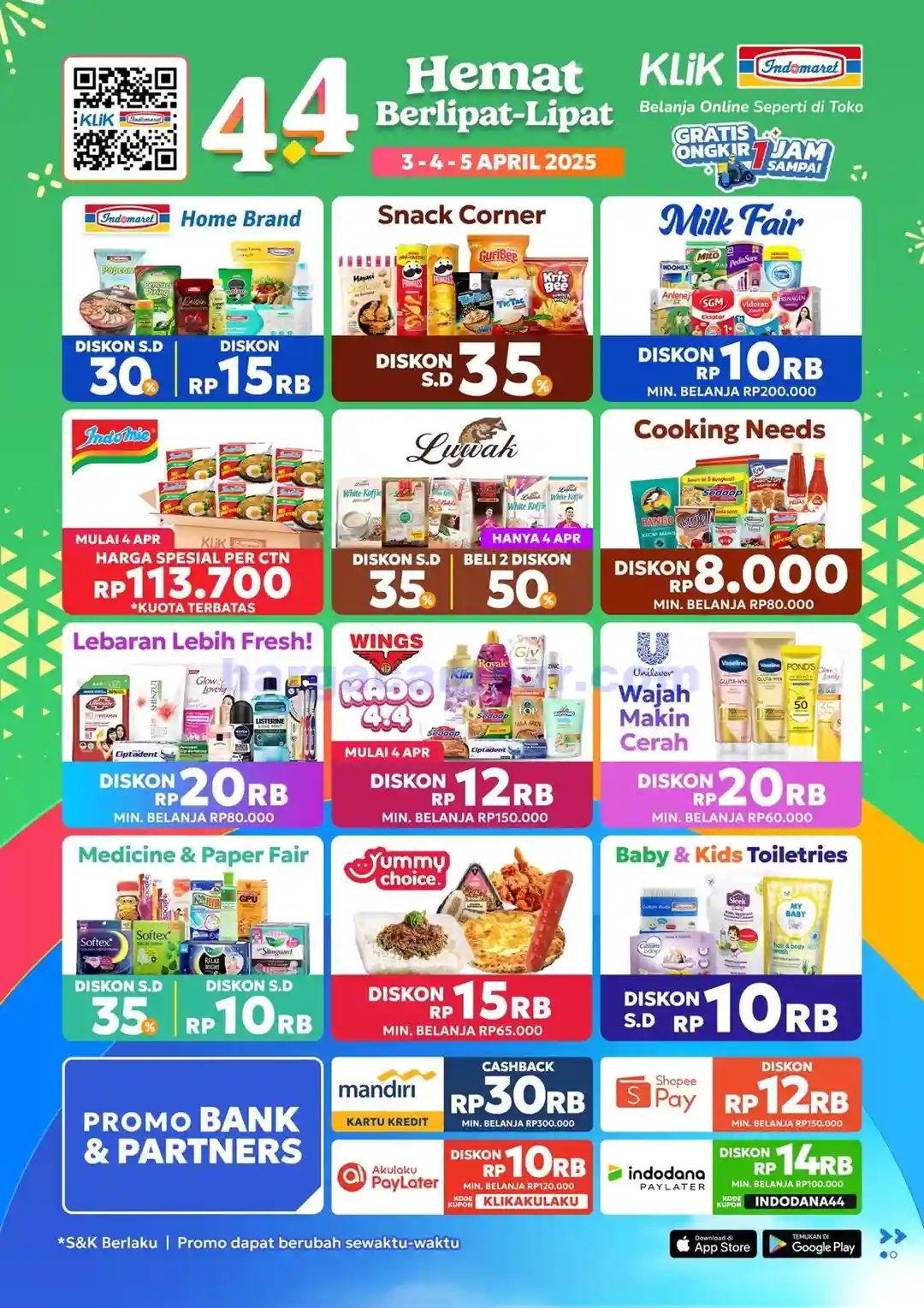 Promo Indomaret Spesial 4.4 Hemat Berlipat Terbaru 3 - 5 April 2025 1