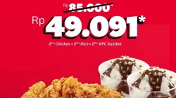 Promo KFC Duo Day Paket Makan Berdua Hanya 49 Ribu