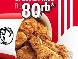 Promo KFC Spesial Merdeka 9 Pcs Ayam Harga Hanya 80 Ribu