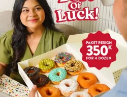Promo Krispy Kreme Paket Resign 4 Lusin Donat 350 Ribu