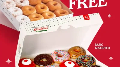Promo Krispy Kreme Spesial Beli 1 Gratis 1 Harga Hanya 119 Ribu