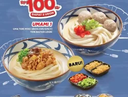 Promo Marugame Udon Spesial Paket Umami 2 Udon 100 Ribu