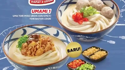 Promo Marugame Udon Spesial Paket Umami 2 Udon 100 Ribu