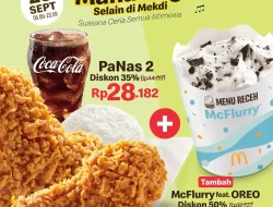 Promo McDonalds Harga Spesial Paket Panas 2 Hanya 28 Ribu