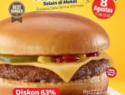 Promo McDonalds Spesial 8.8 Cheeseburger Hanya 10 Ribu