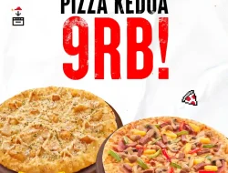 Promo PHD Double Date 9.9 Beli Pizza ke 2 Hanya 9 Ribu