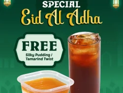 Promo Raa Cha Spesial Idul Adha Gratis Silky Pudding