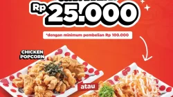 Promo RamenYA! Tambah 25Ribu Dapat Chicken Popcorn/Karaage