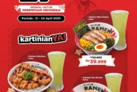 Promo RamenYa Harga Spesial Hari Kartini Diskon 21%