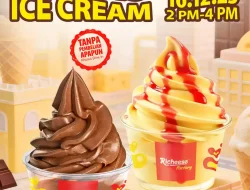 Promo Richeese Factory Gratis Ice Cream Tanpa Beli Apapun