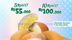 Promo Roti O Harga Spesial 5 Roti O Hanya 55 Ribu