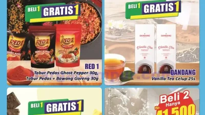 Katalog Promo KJSM HARI HARI Pasar Swalayan 30 April - 4 Mei 2025 1