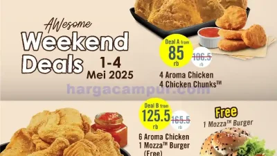Promo AW Weekend Deals Terbaru 2 – 4 Mei 2025