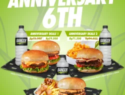 Promo Burger Spesial Anniversary Deals Harga Mulai 59Ribu