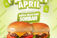Promo Burger Spesial Payday 2 Burger Hanya 50 Ribu GoFood