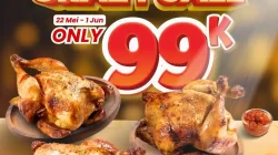 Promo Emados Shawarma SUPER CRAZY SALE 3 Ekor Ayam 99 Ribu