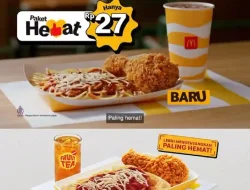 Promo McDonalds Paket Hebat Harga Menu Hanya 27 Ribuan