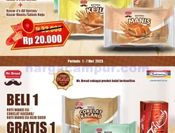 Promo Mr Bread Roti Indomaret Terbaru 1 – 7 Mei 2025