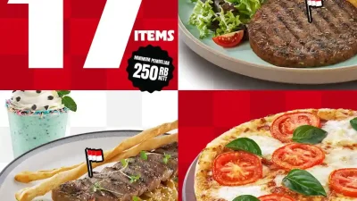 Promo Pizza Hut Spesial Merdeka Diskon 17% Untuk 17 Menu