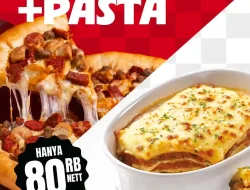 Promo Pizza Hut Gebyar Merdeka Personal Pizza + Pasta 80 Ribu