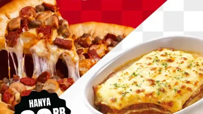 Promo Pizza Hut Gebyar Merdeka Personal Pizza + Pasta 80 Ribu