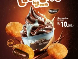 Promo Richeese Factory Choco Lava Love Ice Cream 10 Ribu