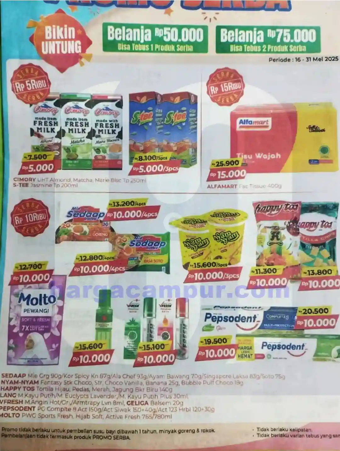 Promo Serba Alfamart Terbaru 16 - 30 Mei 2025