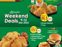 Promo AW Weekend Deals Terbaru 9 - 12 Mei 2025