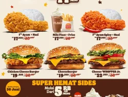 Promo Burger King JUMBO Harga Spesial Mulai 17 Ribu