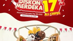 Promo Dcrepes Spesial Diskon Merdeka 17% All Crepes