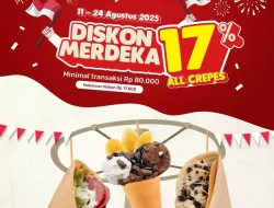 Promo Dcrepes Spesial Diskon Merdeka 17% All Crepes