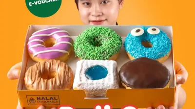 Promo Dunkin Donuts Beli 6 Gratis 6 Pakai Grab E-voucher