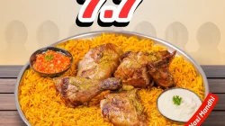Promo Emados Double Date 7.7 Beli 4 Porsi Ayam Nasi Mandhi 77Ribu
