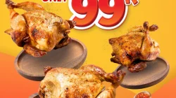 Promo Emados Shawarma SUPER CRAZY SALE 3 Ekor Ayam 99 Ribu