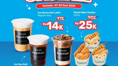 Promo FamilyMart Spesial Gajian Harga Menu Mulai 14 Ribuan