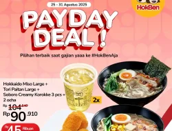 Promo Hokben Spesial Payday Harga Menu Mulai 45 Ribuan