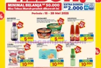 Promo Indomaret Harga Heboh Periode 15 - 28 Mei 2025