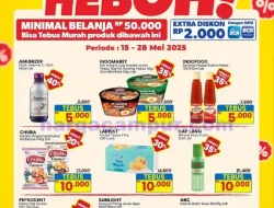 Promo Indomaret Harga Heboh Periode 21 – 27 Mei 2025